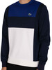 Lacoste Sport Logo Sweatshirt - Blue/Black/White