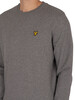 Lyle & Scott Logo Sweatshirt - Mid Grey Marl