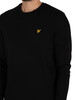 Lyle & Scott Plain Longsleeved T-Shirt - Jet Black