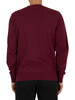 New Balance Essentials Stacked Logo Sweatshirt - Garnet