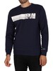 Replay Graphic Sweatshirt - Navy