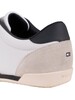 Tommy Hilfiger Corporate Material Mix Leather Trainers - White