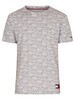 Tommy Hilfiger Lounge Signature T-Shirt - Dark Grey Heather