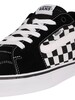 Vans Filmore Checkerboard Trainers - Black/White
