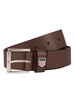 GANT Retro Shield Leather Belt - Delicioso Brown