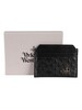 Vivienne Westwood George Slim Card Wallet - Black