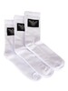 Emporio Armani 3 Pack Sponge Short Socks - White