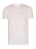 GANT 2 Pack Lounge Essentials V-Neck T-Shirt - Navy/White
