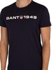 GANT Retro Shield T-Shirt - Evening Blue