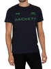 Hackett London Graphic T-Shirt - Navy