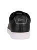 Lacoste Carnaby BL21 1 SMA Leather Trainers - Black/White