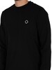 MA.STRUM Longsleeved Icon T-Shirt - Jet Black