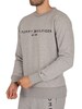 Tommy Hilfiger Logo Sweatshirt - Light Grey Heather