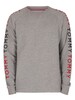 Tommy Hilfiger Lounge Track Sweatshirt - Medium Grey Heather