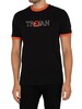 Trojan Branded T-Shirt - Black