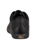 Lacoste Lerond 0721 1 CMA Leather Trainers - Black/Black