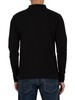Timberland Longsleeved Logo Slim Fit Polo Shirt - Black