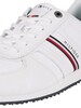 Tommy Hilfiger Iconic Leather Runner Trainers - White