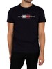 Tommy Hilfiger Lines T-Shirt - Desert Sky
