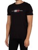 Tommy Hilfiger Lines T-Shirt - Black