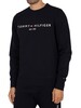 Tommy Hilfiger Logo Graphic Sweatshirt - Desert Sky