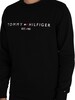 Tommy Hilfiger Logo Sweatshirt - Black