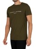 Tommy Hilfiger Logo T-Shirt - Olivewood