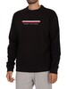 Tommy Hilfiger Lounge Graphic Sweatshirt - Black