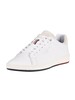 Tommy Hilfiger Retro Tennis Cupsole Leather Trainers - White