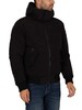 Calvin Klein Jeans Sherpa Lined Short Jacket - Black