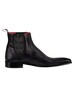 Jeffery West Face Leather Chelsea Boots - Anthracite