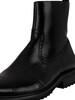 Jeffery West Rustick Leather Boots - Black