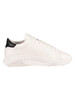 LAVAIR Linear AW21 Edition Leather Trainers - White