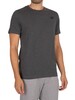 New Balance Classic Arch T- Shirt - Heather Charcoal