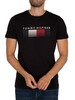 Tommy Hilfiger Fade Graphic Corp T-Shirt - Black