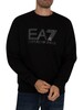 EA7 Graphic Sweatshirt - Black
