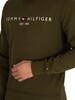 Tommy Hilfiger Logo Graphic Sweatshirt - Olivewood