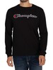 Champion Graphic Longsleeved T-Shirt - Black
