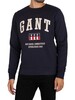 GANT Graphic Sweatshirt - Evening Blue