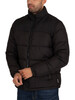 Jack & Jones Paul Puffer Collar Jacket - Black