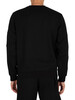 Lacoste Logo Taping Sweatshirt - Black