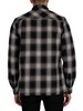 Superdry Wool Miller Overshirt - Black Onyx Check