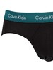 Calvin Klein 3 Pack Hip Briefs - Maya Blue/Soft Grape/Rustic Red