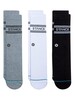 Stance 3 Pack Casual Basic Socks - Black/White/Grey