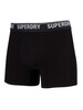 Superdry 3 Pack Boxers - Black