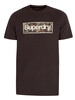 Superdry Classic Logo Infill T-Shirt - Vintage Black