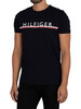 Tommy Hilfiger Corp Stripe T-Shirt - Desert Sky