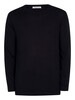 KnowledgeCotton Apparel Forrest Basic Knit - Total Eclipse