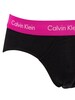 Calvin Klein 5 Pack Limited Edition Hip Briefs - Black