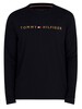 Tommy Hilfiger Lounge Longsleeved Logo T-Shirt - Desert Sky
